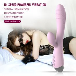 Female G-Spot Vibrator 100% Waterproof Clitoris Stimulator Dildo Vibrator for women Vibrator Sex Toys Adult Products Sex Shop Y201118