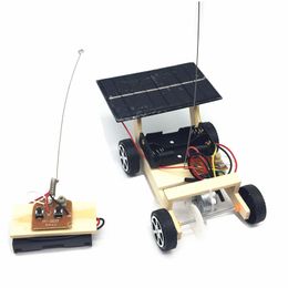 Puzzle Wissenschaftsunterricht Spielzeug Sammeln Solarferngesteuertes Fahrzeug Wissenschaftliches Experiment Kreatives Modell DIY Technologie Kleine Produktion