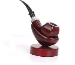 Manufacturers direct sales of red sandalwood pipe, Handmade Red wood pipe, wooden pipe and tobacco fittings wholesale