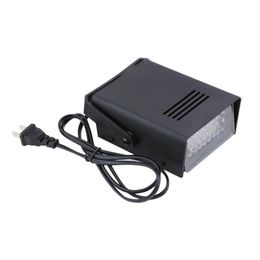 Black Plastic Durable and Environmental Mini 24 LED Strobe Disco DJ Flash Lamp Club Stage Lighting Bulb Party Bar