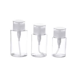 100ML Remover Cleaner Liquid Storage Container Empty Small Pressure Bottle Ail Art Mini Pump Dispenser Bottles Packing Bottles