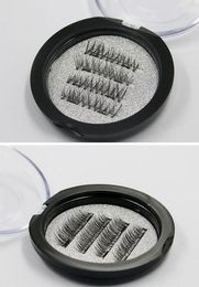 Brand New high-grade 3 Magnetic Lashes Makeup Accessory for Eyes Hand made Magnet False Eyelash DHL Free