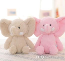 2018 new soft elephant plush doll wedding doll Stuffed Animals holiday promotion children's gift toys wholesale