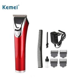 100-240V kemei New Arrival Electric barber Rechargeable Trimer Professional Hair Clippers Hair Trimmer Cutting Machine for men Tools KM-841