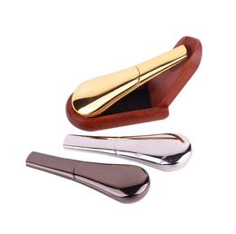 Zinc alloy spoon metal pipe removable portable metal pipe
