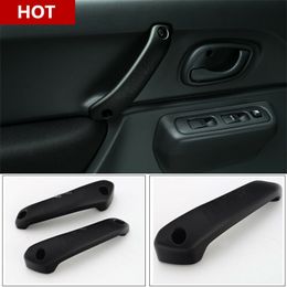 Black Interior Car Door Handle Grab Handle 2pcs For Suzuki Jimny 2007-2017