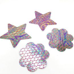 10pairs 20 Pcs lot Women's Breast Pasties Nipple Covers Pattern Adhesive With A Soft Sexy Experience1 Intimates Accessorie306V