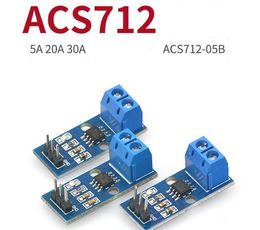 High Quality ACS712 Power Module 5A 20A 30A Current Detection Plate ACS712-05b Hall Current Sensor Tested Board