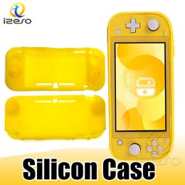 For Nintendo Switch Lite Game Console Controller Shell Case Silicone Full Cover Shockproof Anti-fall Protective Case for Switch Lite izeso