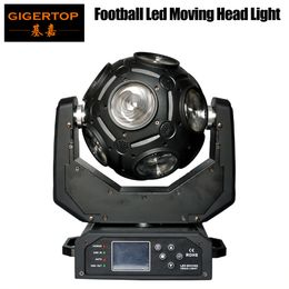 21 degree NZ - Freeshipping 12x20W Football Led Moving Head Light RGBW 4IN1 Leds Ultimate Stage Beam Effect 21 Channels 4 Degree Lens LED Display