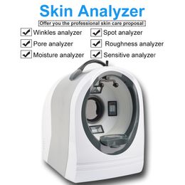 NEW 3D magic mirror facial skin analyzer facial device Used in beauty salons to better test skin and detect skin defects free shipping