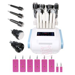 High Effect 6in1 Ultrasonic Cavitation Bipolar Cellulite Removal Slimming Vacuum RF Weight Loss Beauty Equipment For Salon Use