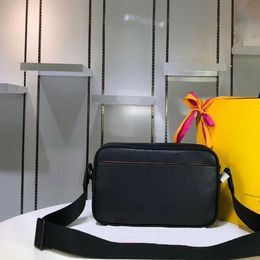 High quality Designer Brand Shoulder bag leather men women messenger bag luxury corss body Handbag size:28*19*6
