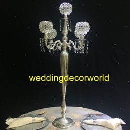 New style Crystal vase Centrepieces for wedding table decoration ,wedding flower stand decor01047
