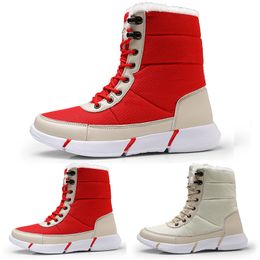 Stype8 Large 2023 Unisex Warm Size Winter Red Black Grey Man Boy Men Boots Blue Girl Woman Sneakers Boot Trainers Outdoor Walking Shoes754