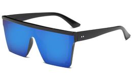 Brand Fashion Black One Piece Sunglasses Men Oversize Driving Cool Sun Glasses Square Male Oculos Gafas Eyewear 5121R