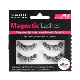 4Pcs Magnetic Eyelashes With 4 Magnets Handmade False Magnetic Lashes Natural Fake Eyelash Extension Faux Eyelashes On Magnets