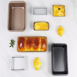 8.5 Inch Nonstick Carbon Steel Loaf Pans Bread Toast Pans Durable Bakeware Rectangle Baking Moulds Bakeware