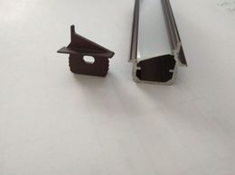 Free Shipping aluminum extrusion 6063 Profile housing channels for led strip light u-profile