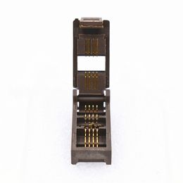 SOP8Pin Kelvin Design With Ground Pin IC Test Socket 1.27mm Pitch 3.9x6.0mm Esop8p Burn in Socket