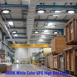 High output 100W 150W 200W 240W UFO LED High bay light 4000K 5000K 130lm per watt super bright warehouse exhibition lighting Lamp