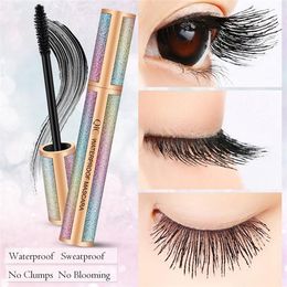QIC Starry Eyeliner Matte Black Color 4d Long Mascara مقاومة للماء طويلة الأمد Super Super 3D Liquid Eye Liner Pen Pen