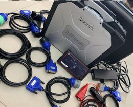 diesel heavy ruck diagnostic TOOL scanner dpa5 dearborn protocol adapter installed in laptop toughbook cf30 CABLES FULL KIT