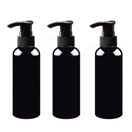 50X150ml Black Plastic Lotion Cream Pump Shampoo Bottles,Refillable Cosmetic Containers And Packaging Container,Wholesale