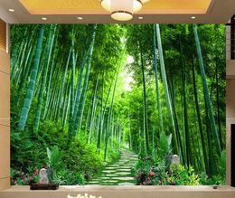 Custoallpapm 3d Photo Wer Star Universe Galaxy Room Bamboo Forest Quiet Flower Smal Wall Painting Living Room Bedroom Wallpaper Home Decor