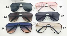 2019 Marke 2180 Hochwertige Sonnenbrille Mode Sonnenbrillen für Männer Frauen UV400 Siamesische Linse großer Rahmen Markendesigner Sport Sonnenbrille MOQ = 10