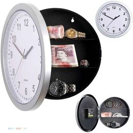 -Творческое Hidden тайника настенные часы Home Decroation Office Security Safe Money Stash Ювелирные Материал Контейнер Часы