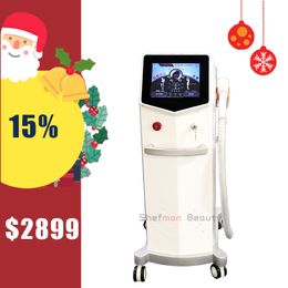 Popular 808nm diode laser permanent hair removal machine laser hair removal beauty machine 808nm for all types hair removal free shipping