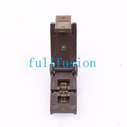 DFN8P 0.65mm Pitch IC Test Socket IC body size 3.3x3.3mm Burn in Socket for DFN3.3X3.3_8L Pakage Outline