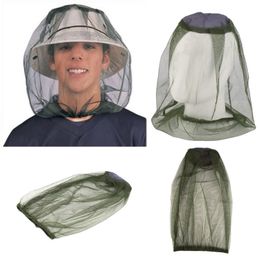 Midge Mosquito Insect Hat Bug Mesh Head Net Face protector net for outdoor travelling Camping Fishing
