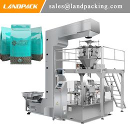 Multi-Function Automatic Granular Salt Sea Salt Stand Pouch Packing Machine Price Granular Vertical Give Bag Machine