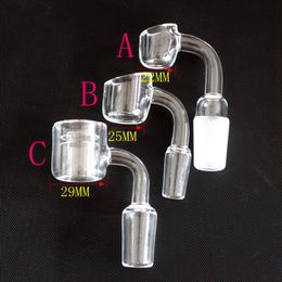 3 Style 4mm XL Quartz Banger for bong water pipes smoking accessories 3 style Terp Pearl 10mm 14mm 18mm Thermal Nails Oil Rigs