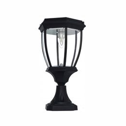 European pastoral style Aluminium alloy LED solar wall light wall lamp post lamp landscape garden lighting