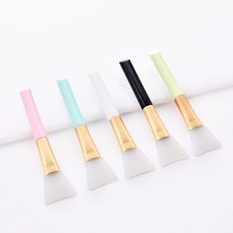 DIY Face Mask Mush Brushes Wholesale Rubber Silicone Make Up Brushes for Beauty Salon SPA 5 Colour