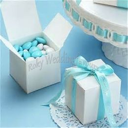 70PCS 2"x2"x2" Square Candy Boxes Wedding Favours Chocolate Holders Birthday Party Sweet Boxes Table Decors Supplies Package Ideas