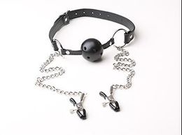 test Nipple Clamps ball mouth open gag sex toys for couples bdsm bondage erotic toys sexe toys for women nipple suker sex shop8679154