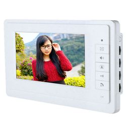 SY819M11 7 Inch HD Doorbell Camera Video Intercom Door Phone System with Monitor IR Camera with night vision.