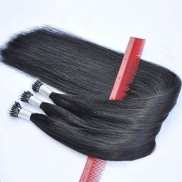 double drawn nano ring hair extensions 1g strand 300g lot 14 to 24 top quality remy hair 3 colors option