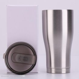 Fedex Curving tumbler 30oz stainless steel tumbler double walled vacuum tumbler travel mug insulated with lid