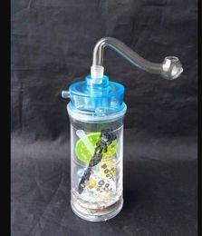 Printed acrylic hoses glass bongs accessories do not contain electronics   , Glass Smoking Pipes colorful mini multi-colors Hand Pipes Best