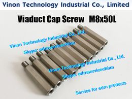 EDM Viaduct Cap Screw M8x50L (10pcs/lot), we also supply M8x30L, M8x40L, M8x50L, M8x60L, M8x70L, M8x80L, M8x100L, M8x120L, M8x150L, M8x200L
