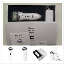 DHL fast shipping free Household Hifu LED RF Skin Rejuvenation Machine Face lifting Wrinkle Removal Mini Hifu Home Use