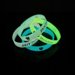 Tomorrowland Music Festival Bracelets En Silicone Belgique DJ Fête Lumineux Bracelet Dragonne 2019 TML Souvenir Cadeaux Pour Les Fans Bijoux bijoux cadeaux
