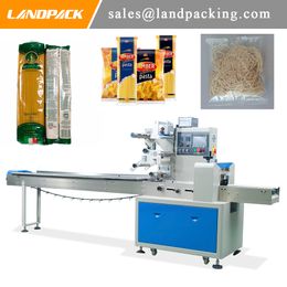Spaghetti Pasta Packing Machine Solutions Tray Noodles Pillow Packaging Machine