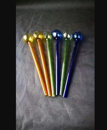 New color glass straight burner , Wholesale Glass Bongs, Oil Burner Glass Water Pipes, Smoke Pipe Accessories