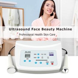 Portable Beauty Device With Ultrasound Waves To Make Skin Whiten Ultrasonic Facial Massage Beauty Machine RU628